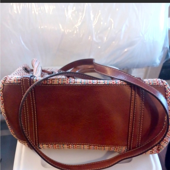 Fossil Multicoloured woven bag.Great condition - Picture 3 of 11